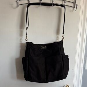 kate spade Diaper Bag- Black Nylon Everyday Crossbody Shoulder Bag